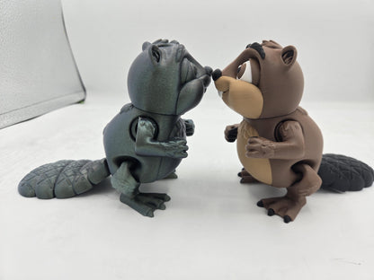 Goofy Beaver Articulated Flexi 3D Print