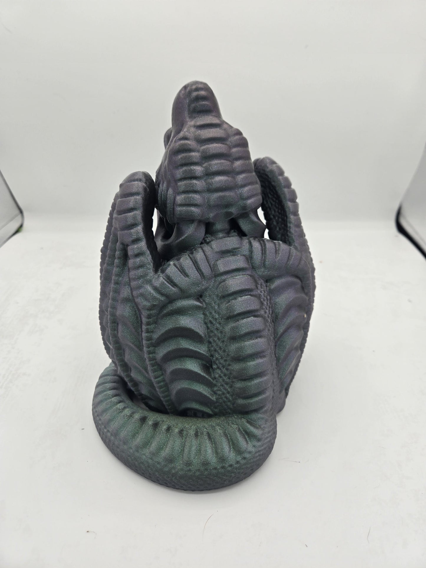 Seated Dragon Coin Bank | 3D Printed Fantasy Treasure Keeper
