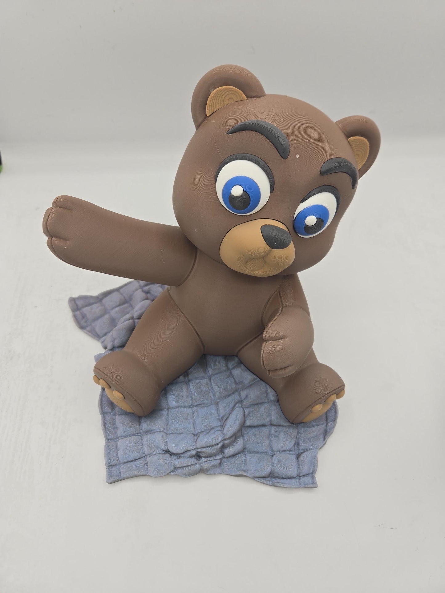 Teddy Bear Wine Bottle Holder – 3D Printed