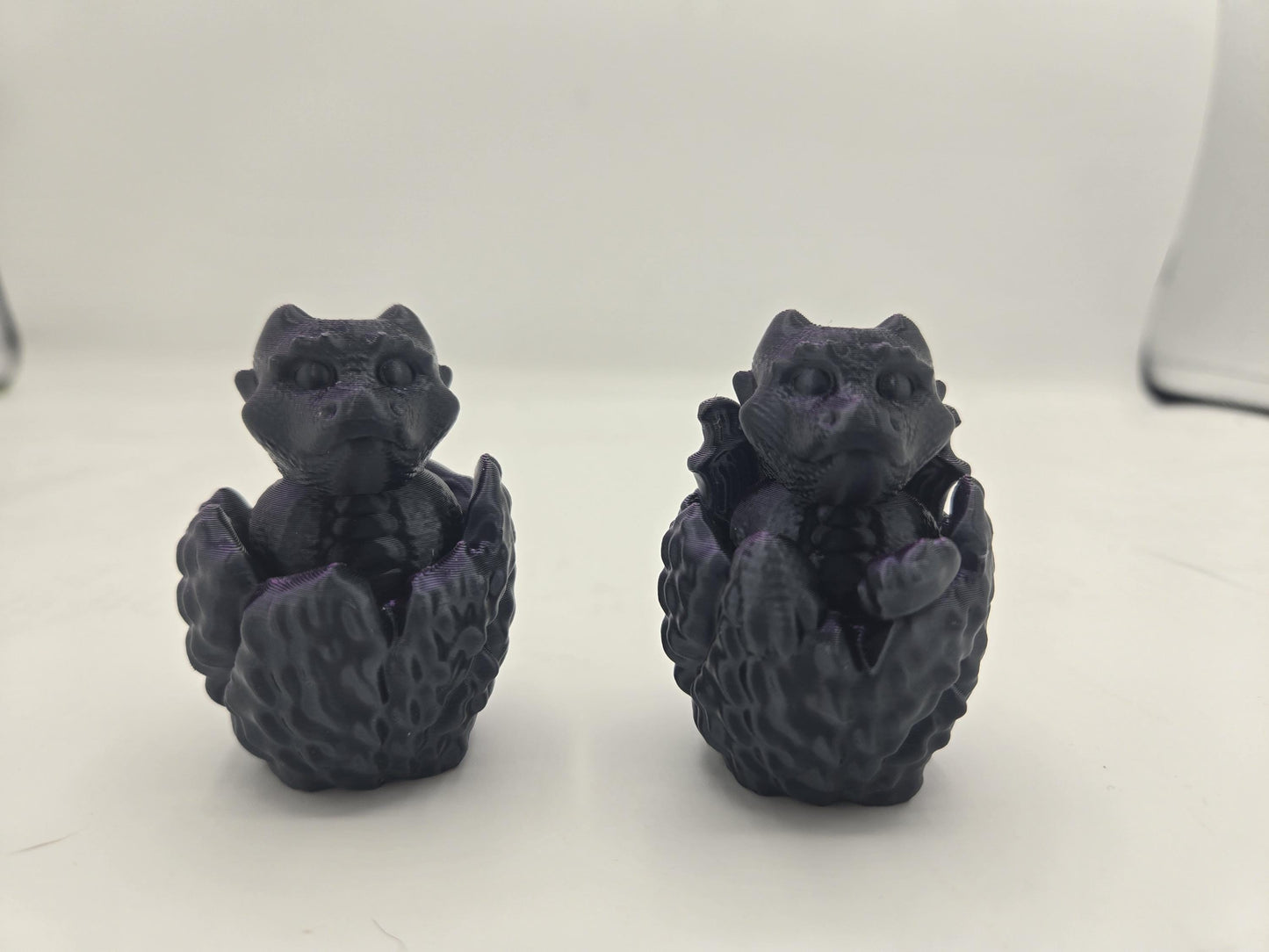 Cracked Dragon Egg Mechanical Fidget Clickers 3D Print