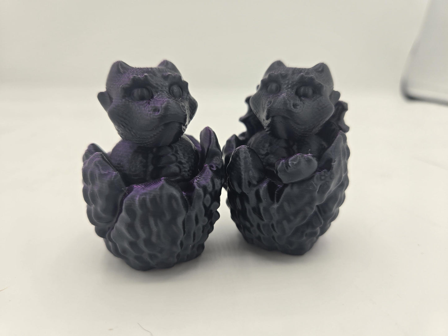 Cracked Dragon Egg Mechanical Fidget Clickers 3D Print