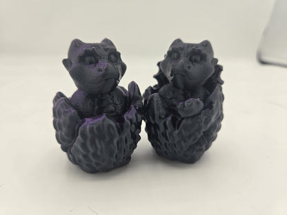 Cracked Dragon Egg Mechanical Fidget Clickers 3D Print