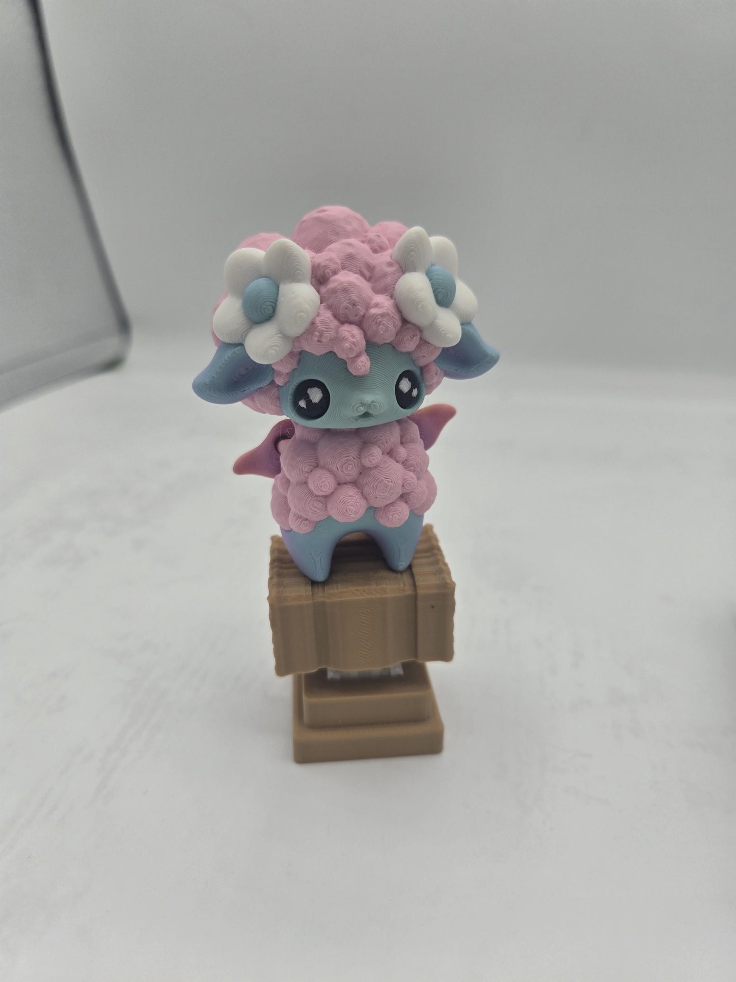 Sheep Pixie with Optional Sheep Pasture or Single Haybale Mechanical Clicker