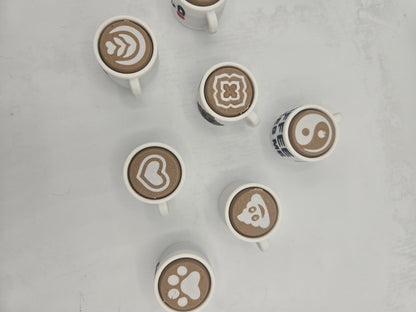 Coffee & Cream Fidget Mechanical Key Clicker | 3D Print