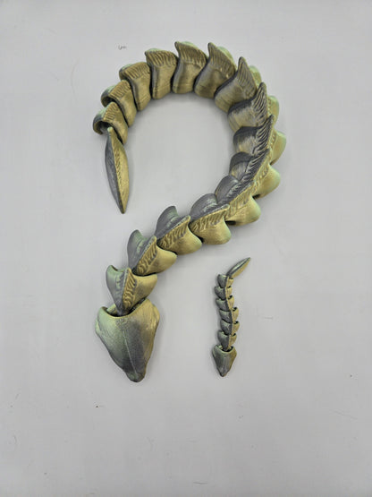 Moray Eel Flexi | Adult, Baby or Baby Keychain Available | 3D Print