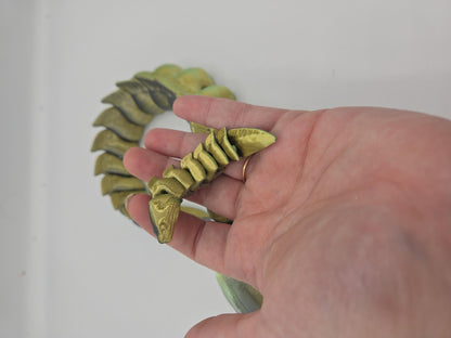 Moray Eel Flexi | Adult, Baby or Baby Keychain Available | 3D Print