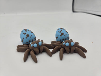 Robin Egg Spotted Egg Spider Flexi 3D Print