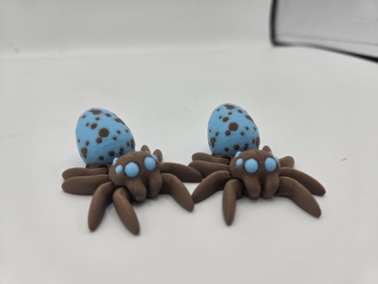 Robin Egg Spotted Egg Spider Flexi 3D Print