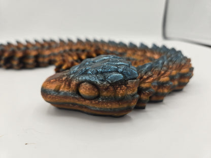 Crystal Snake Articulated Flexi 3D Print