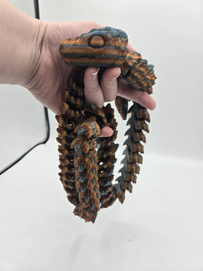 Crystal Snake Articulated Flexi 3D Print