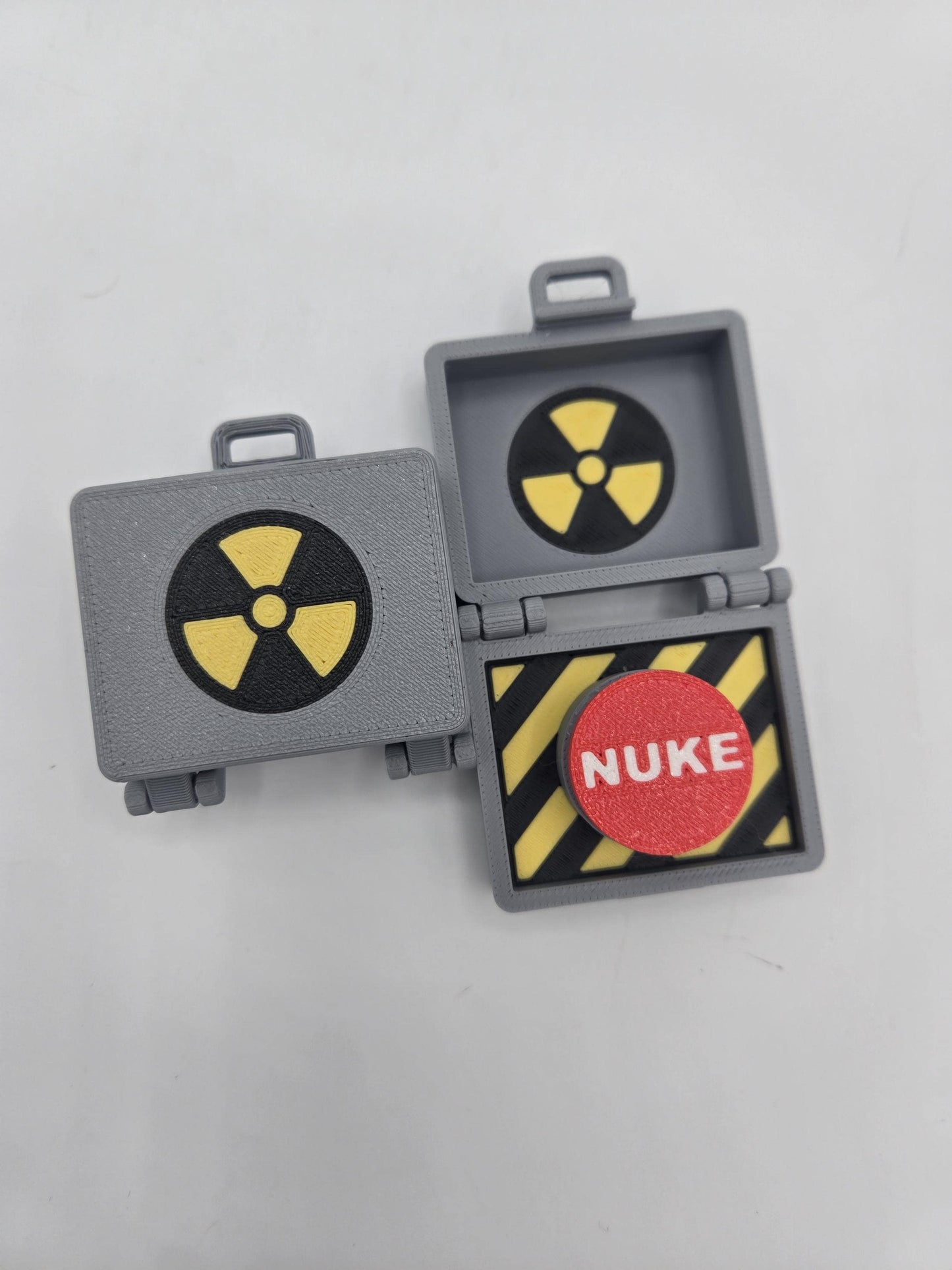 Top Secret Briefcase Nuclear Mechanical Key Fidget Clicker | 3D Print