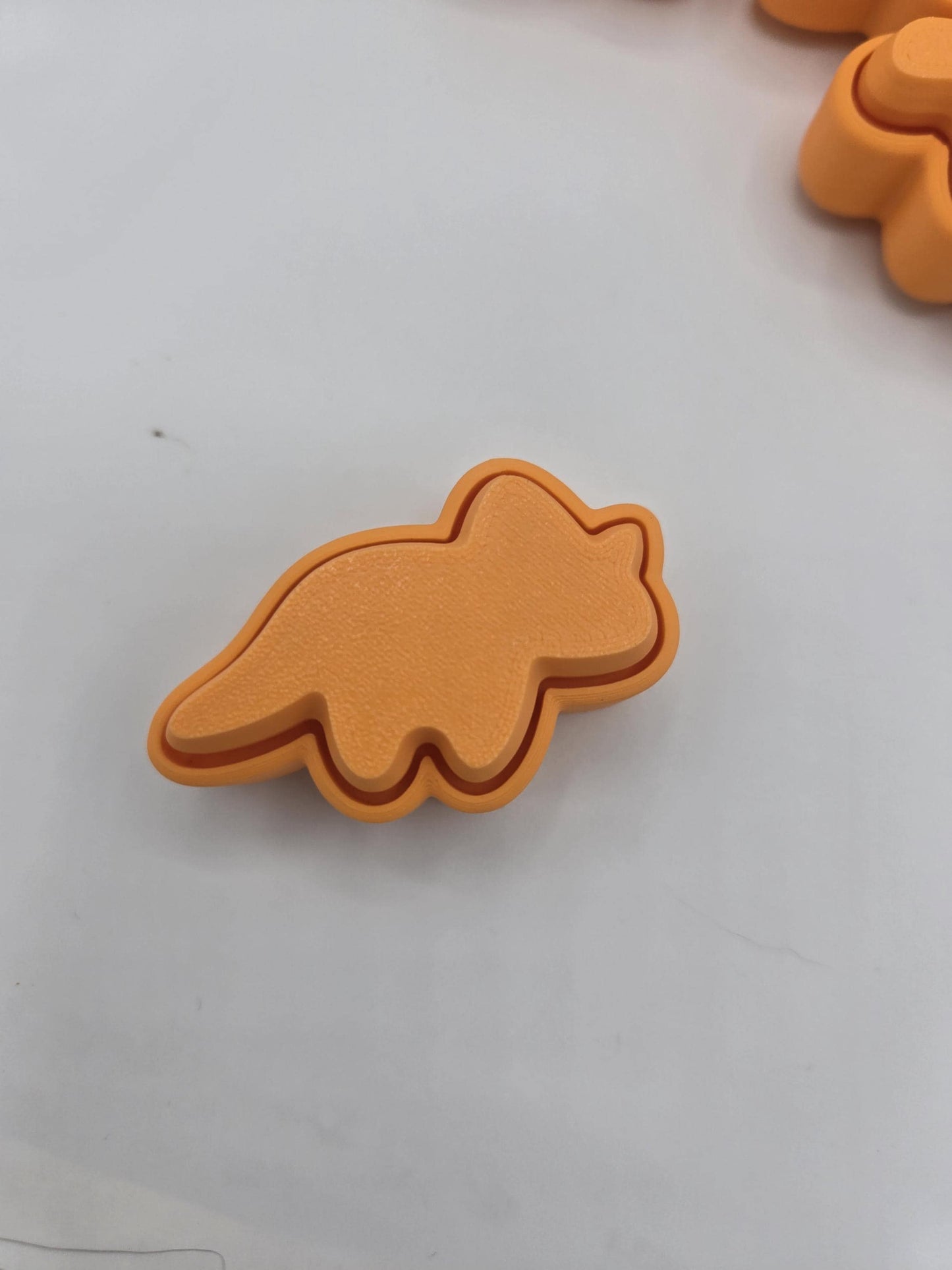Dino Chicken Nuggies Mechanical Clicker 3D Print