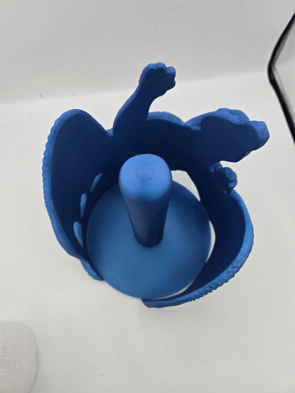 Fantasy Dragon Paper Towel Holder – 3D Printed