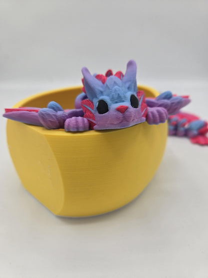 Tiny Bunny Dragon Articulated 3D Print