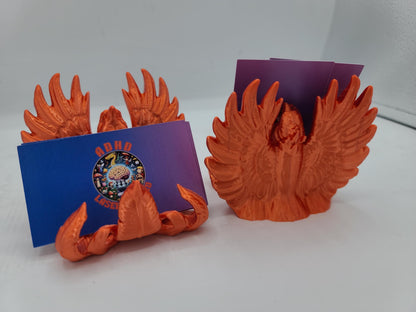 Phoenix Business Card or Photo Holder | 3D Print