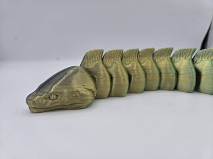 Moray Eel Flexi | Adult, Baby or Baby Keychain Available | 3D Print
