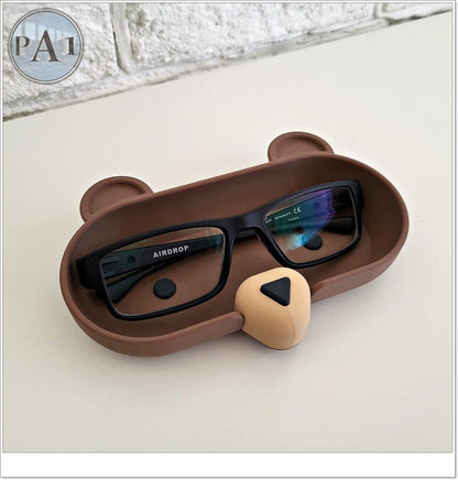 Adorable Animal Glasses Holder | Bunny, Fox, Bear, Chicken, Pig, Cow | 3D Printed Eyewear Holder