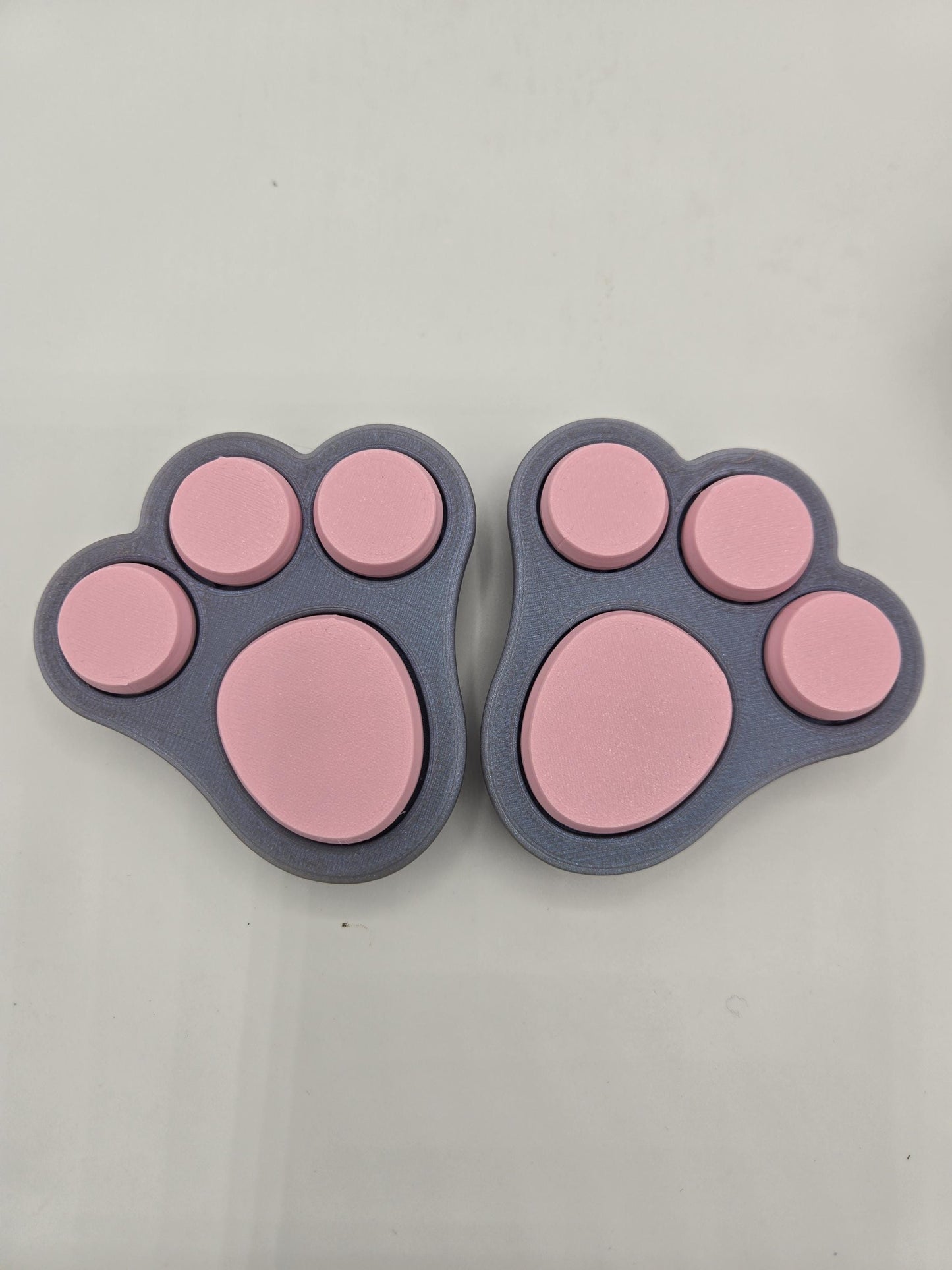Spring Bunny Easter-Themed Mechanical Key Fidget Clickers | 3D Print