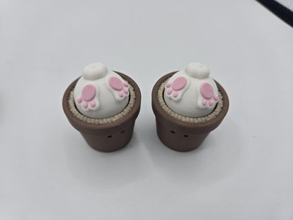 Spring Bunny Easter-Themed Mechanical Key Fidget Clickers | 3D Print