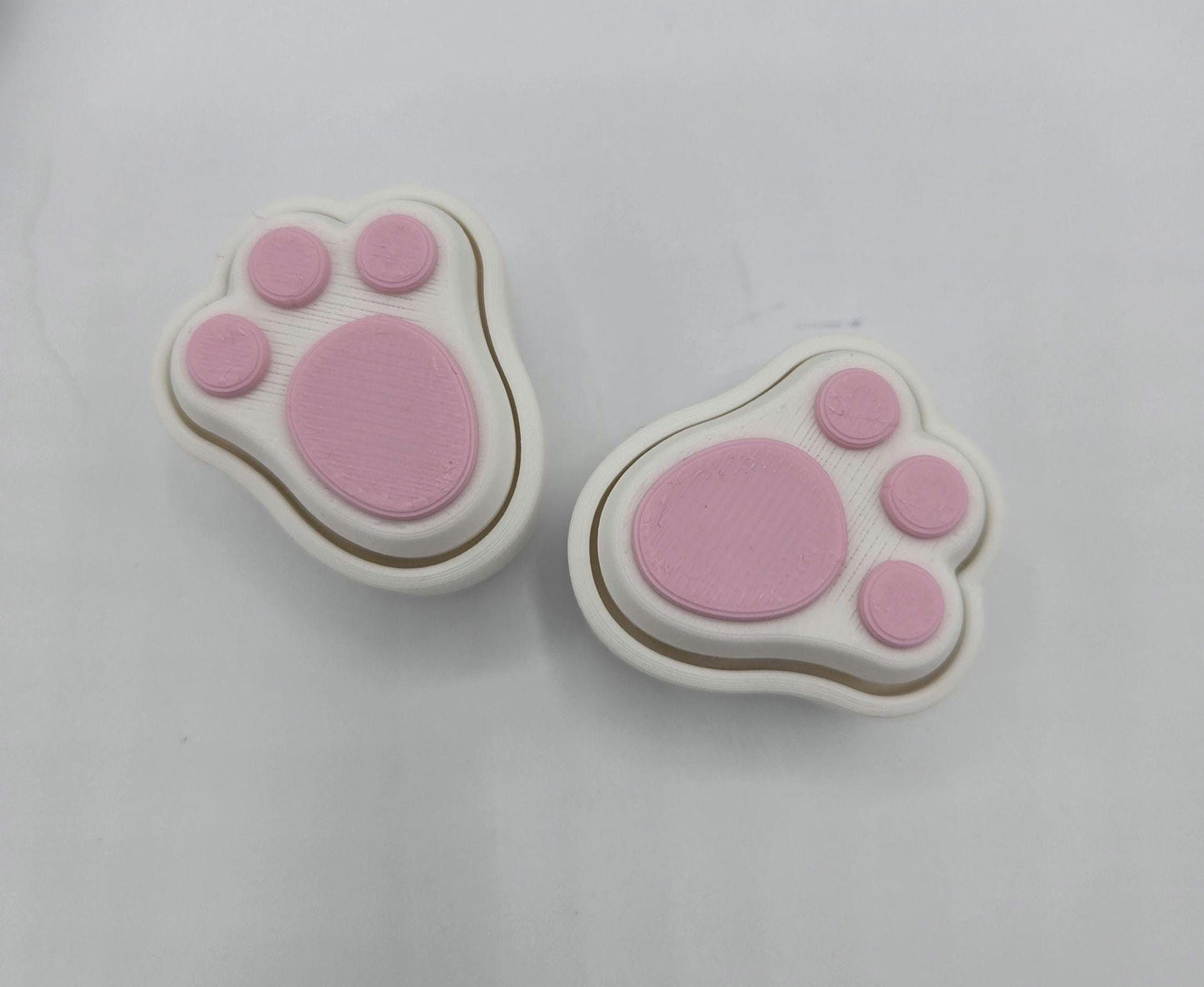 Spring Bunny Easter-Themed Mechanical Key Fidget Clickers | 3D Print