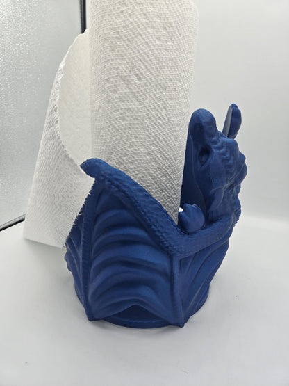 Fantasy Dragon Paper Towel Holder – 3D Printed