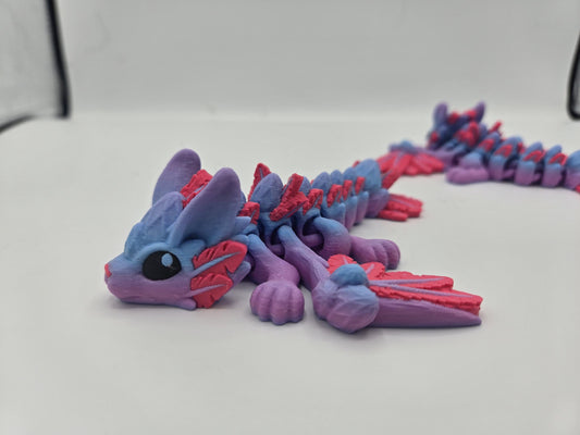 Tiny Bunny Dragon Articulated 3D Print