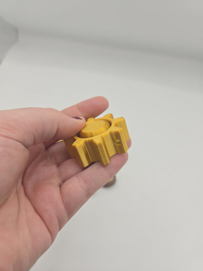 Steampunk Style Fidgets | Multifidget Spider, Gear Clicker, or Spinner | 3D Printed Mechanical Toy