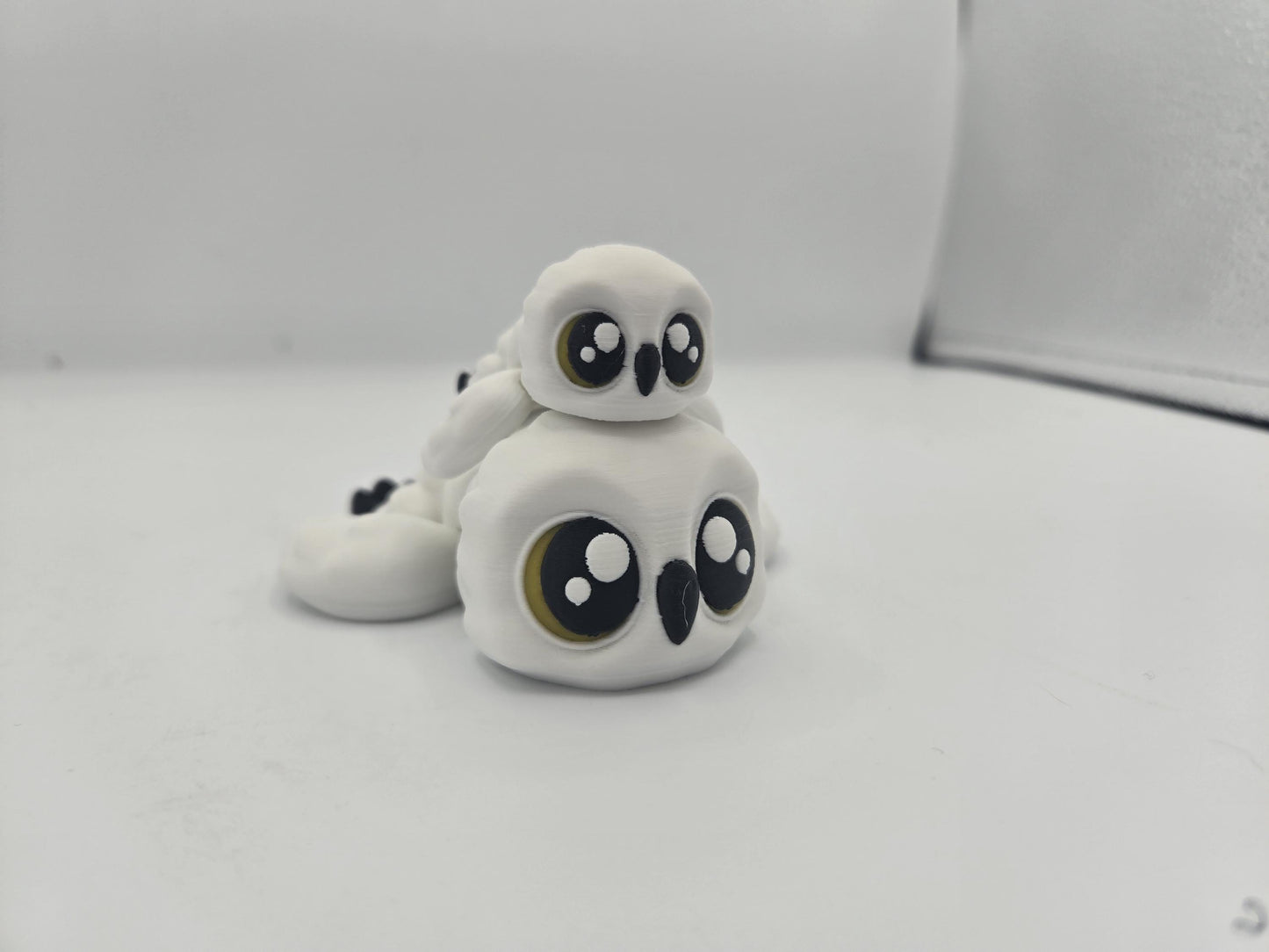 Snowy Owl (Two Sizes Available) Articulated 3D Print