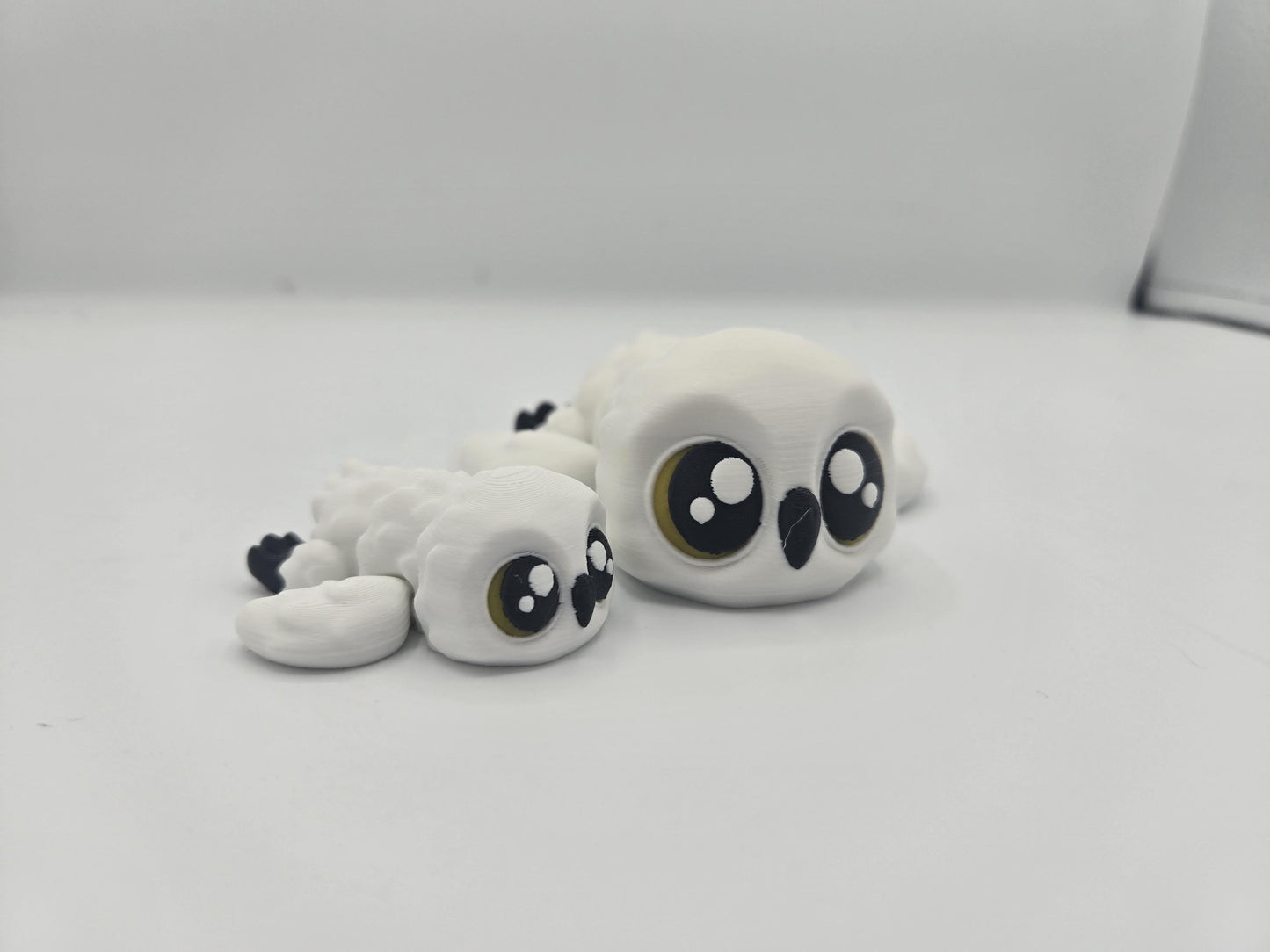 Snowy Owl (Two Sizes Available) Articulated 3D Print