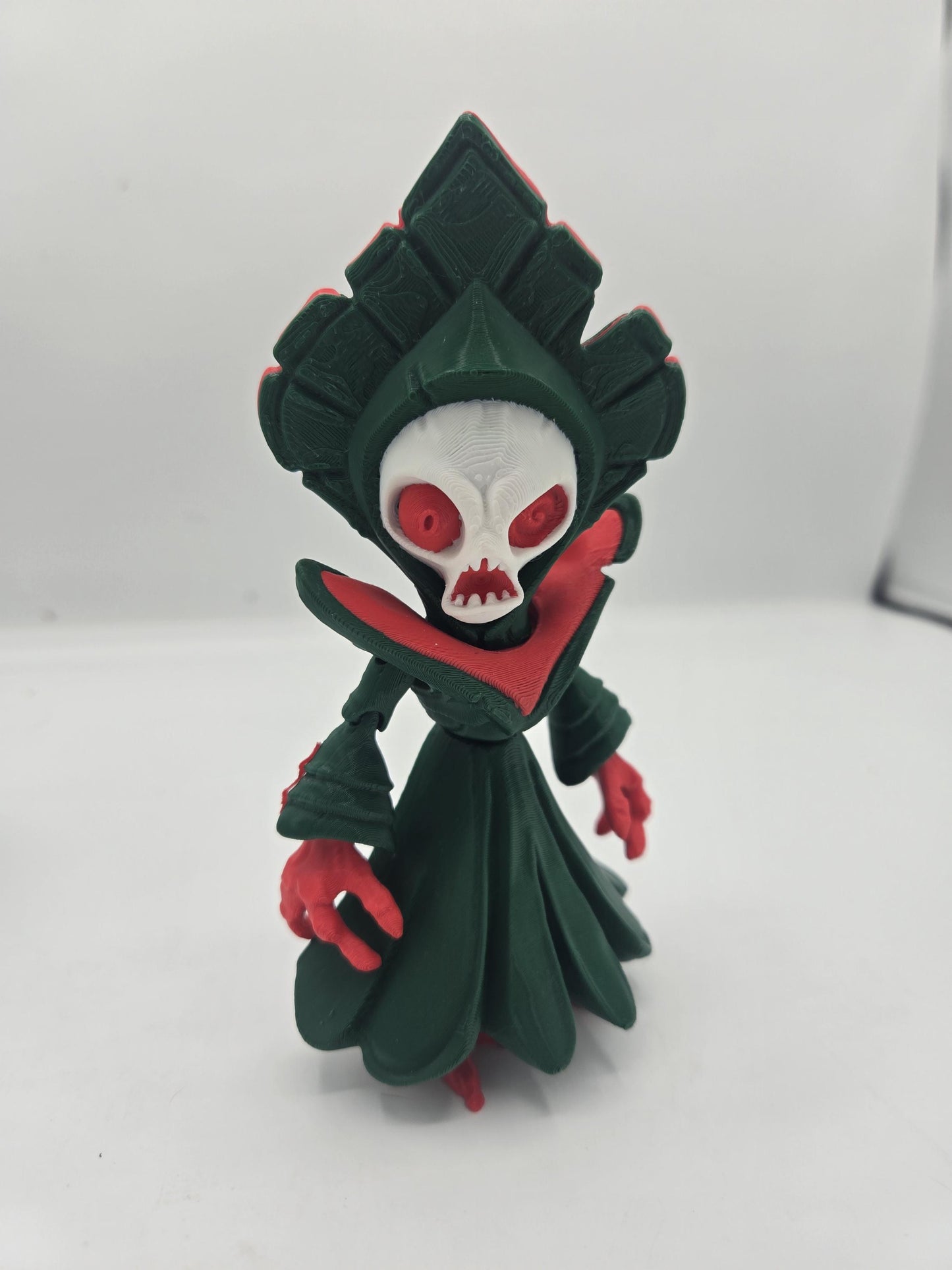 Flatwoods Monster Cryptid Inspired Flexi (with Two Faces!) - 3D Print