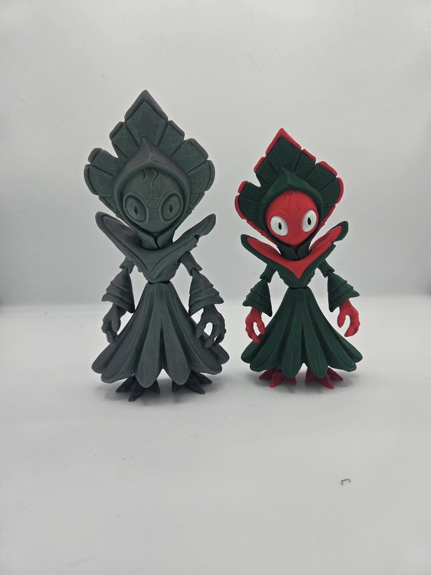 Flatwoods Monster Cryptid Inspired Flexi (with Two Faces!) - 3D Print