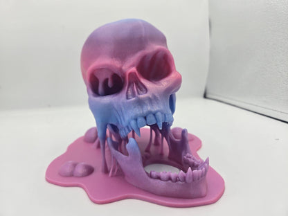 Vampire Skull "Oozing" Dice Tower 3D Print