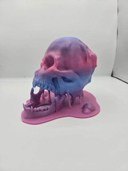 Vampire Skull "Oozing" Dice Tower 3D Print