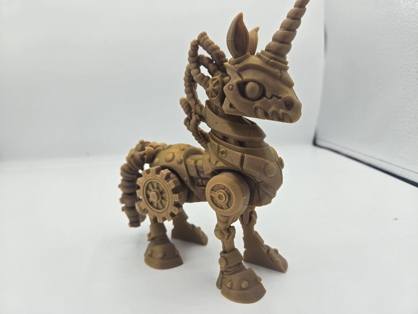 Steampunk Style Unicorn Articulated 3D Print