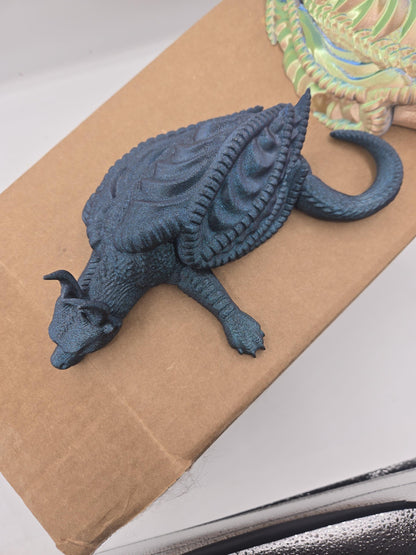 Sleepy Dragon Shelf Buddy Fantasy Home Decor 3D Print