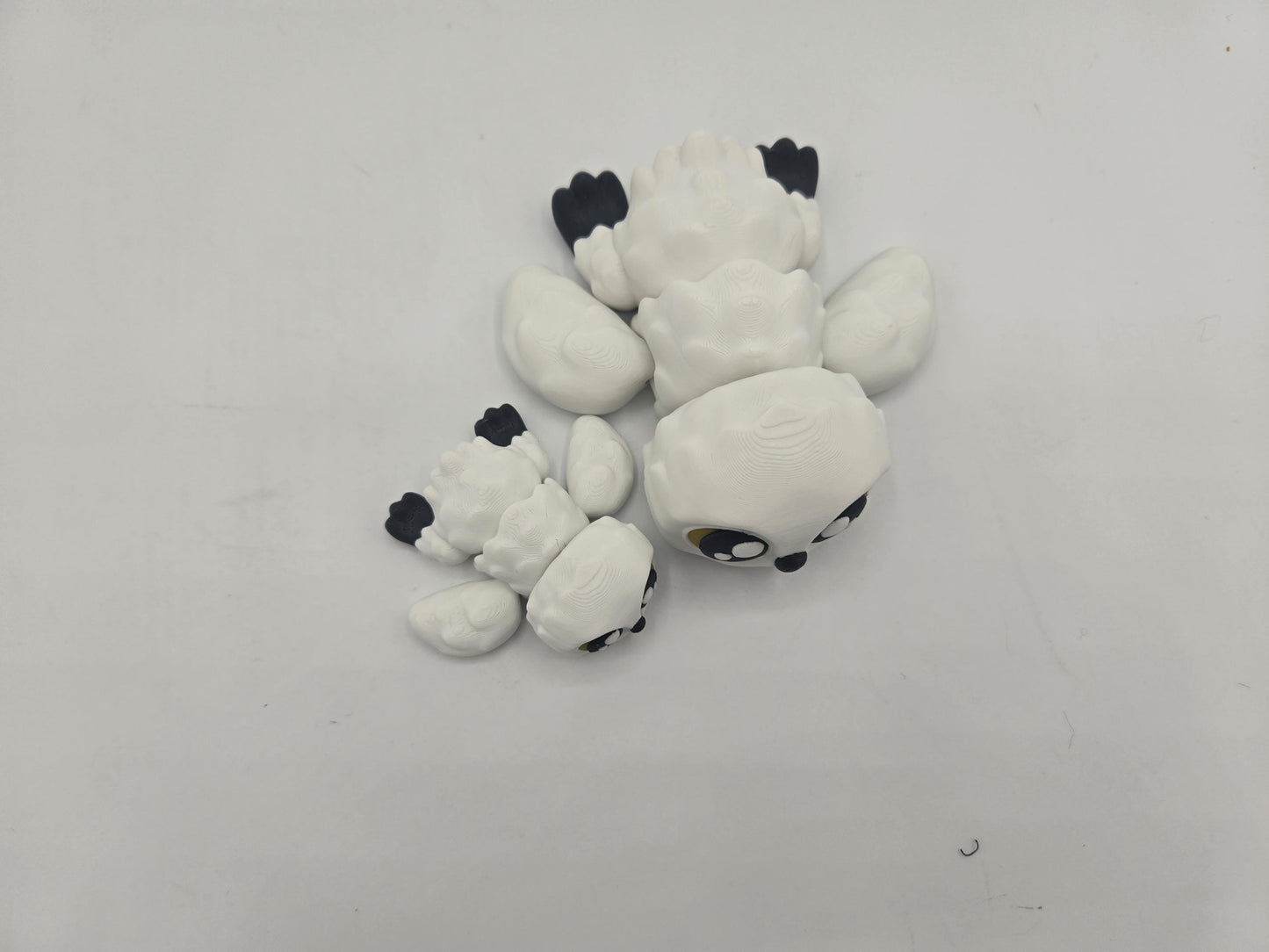 Snowy Owl (Two Sizes Available) Articulated 3D Print