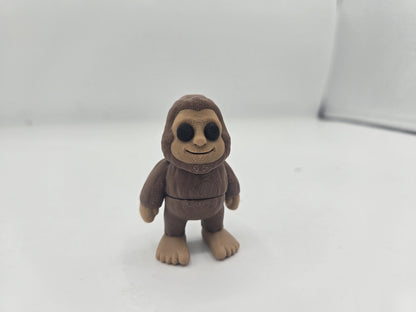 Tiny Cute Bigfoot Articulated 3D Print