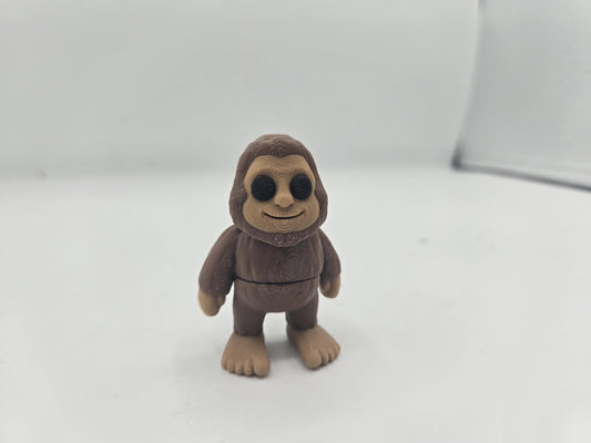 Tiny Cute Bigfoot Articulated 3D Print