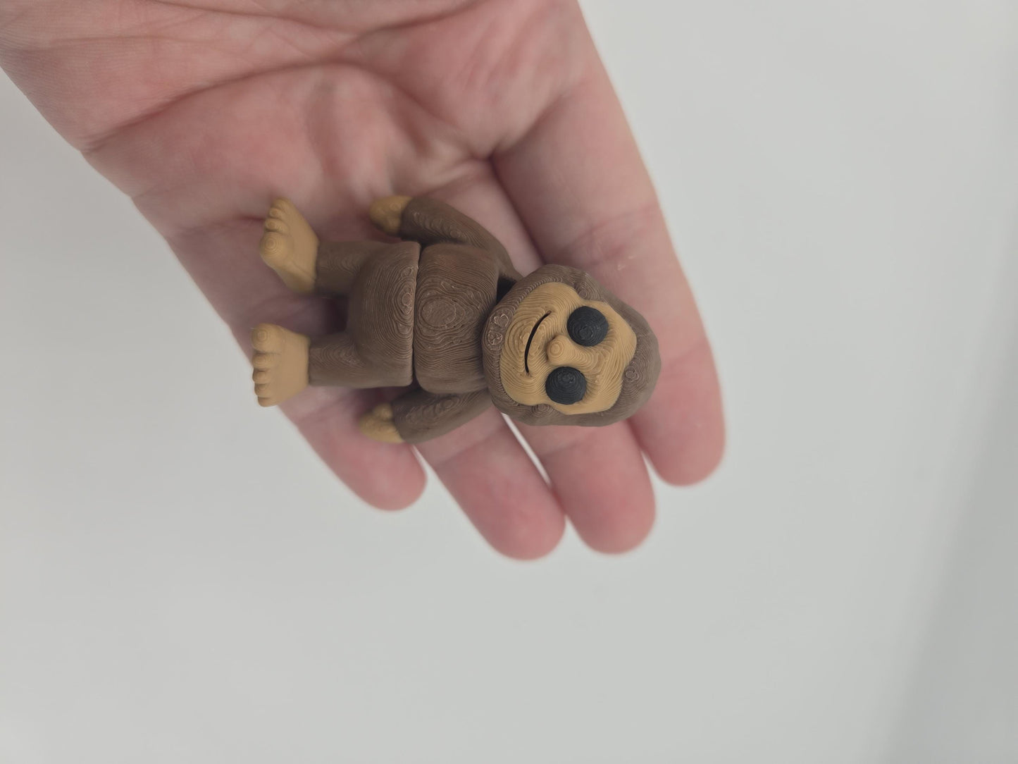 Tiny Cute Bigfoot Articulated 3D Print