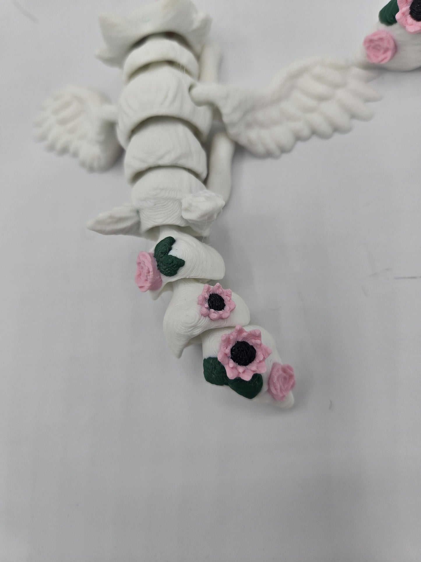 Tiny Baby Flower Adorned Fae Fox Flexi 3D Print