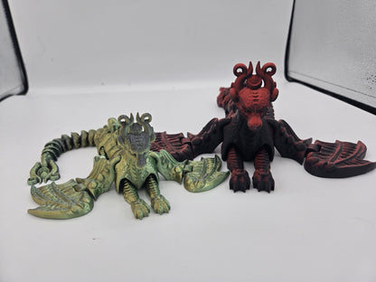 Lunar Dragon Mammalian Style Flexi 3D Print