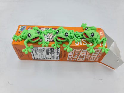 Tiny Smiley Tree Frogs Flexi 3D Print