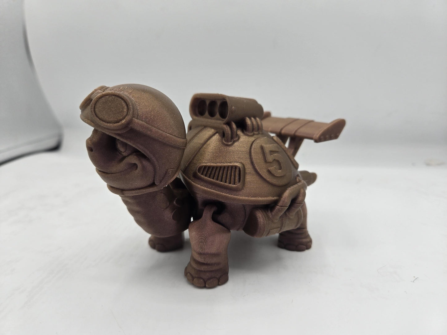 Silly Racing Turtle Flexi 3D Print with Secret Loot Box
