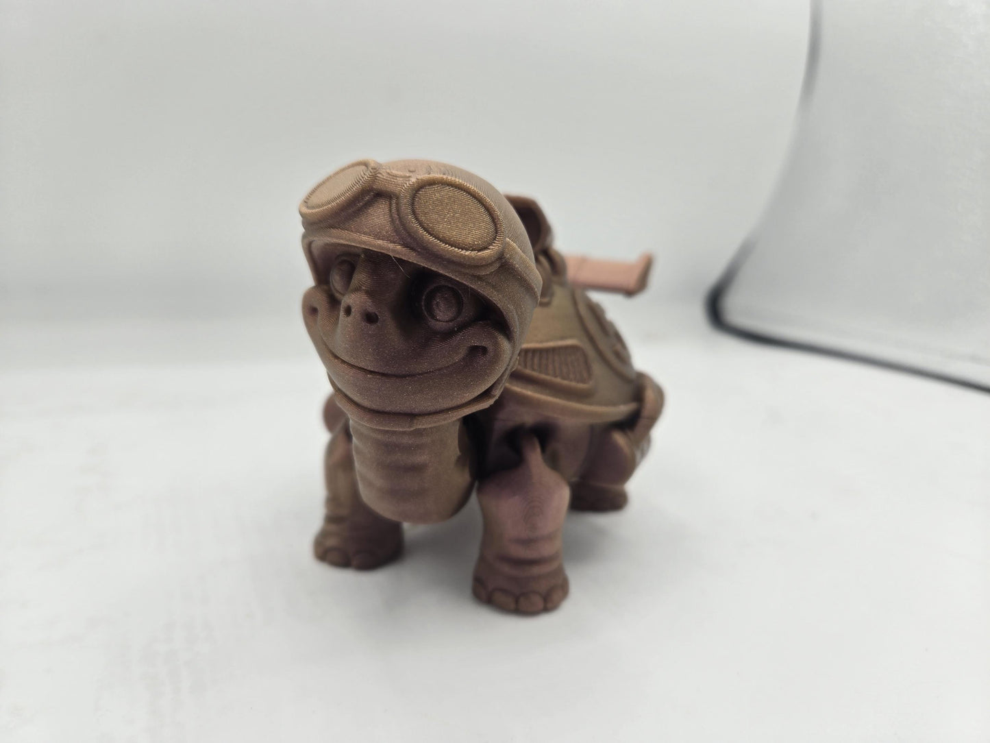 Silly Racing Turtle Flexi 3D Print with Secret Loot Box