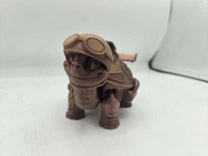 Silly Racing Turtle Flexi 3D Print with Secret Loot Box
