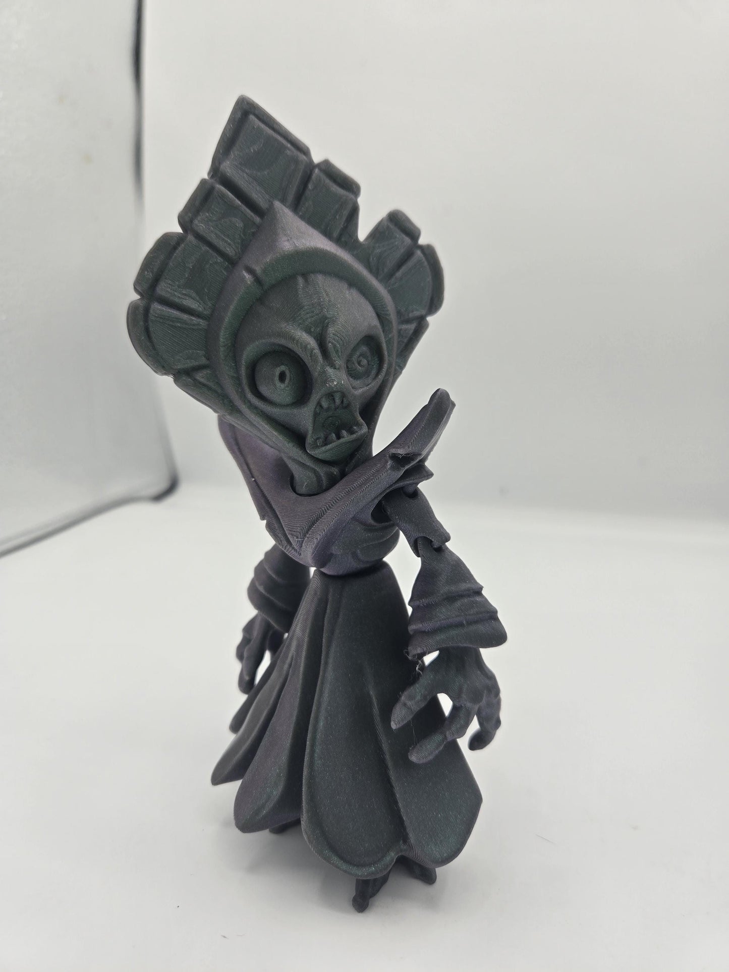 Flatwoods Monster Cryptid Inspired Flexi (with Two Faces!) - 3D Print