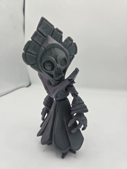 Flatwoods Monster Cryptid Inspired Flexi (with Two Faces!) - 3D Print