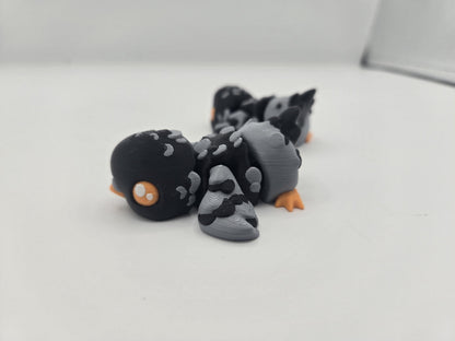 Small Cute Pocket-Sized Pigeon Flexi 3D Print