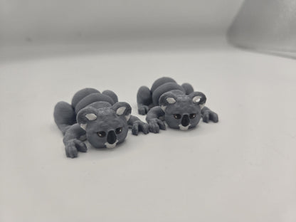 Tiny Cute Realistic-Style Koala Flexi 3D Print