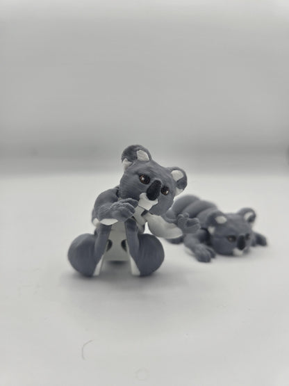 Tiny Cute Realistic-Style Koala Flexi 3D Print